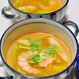 【うま塩】トムヤム風★海老とねぎのスープ